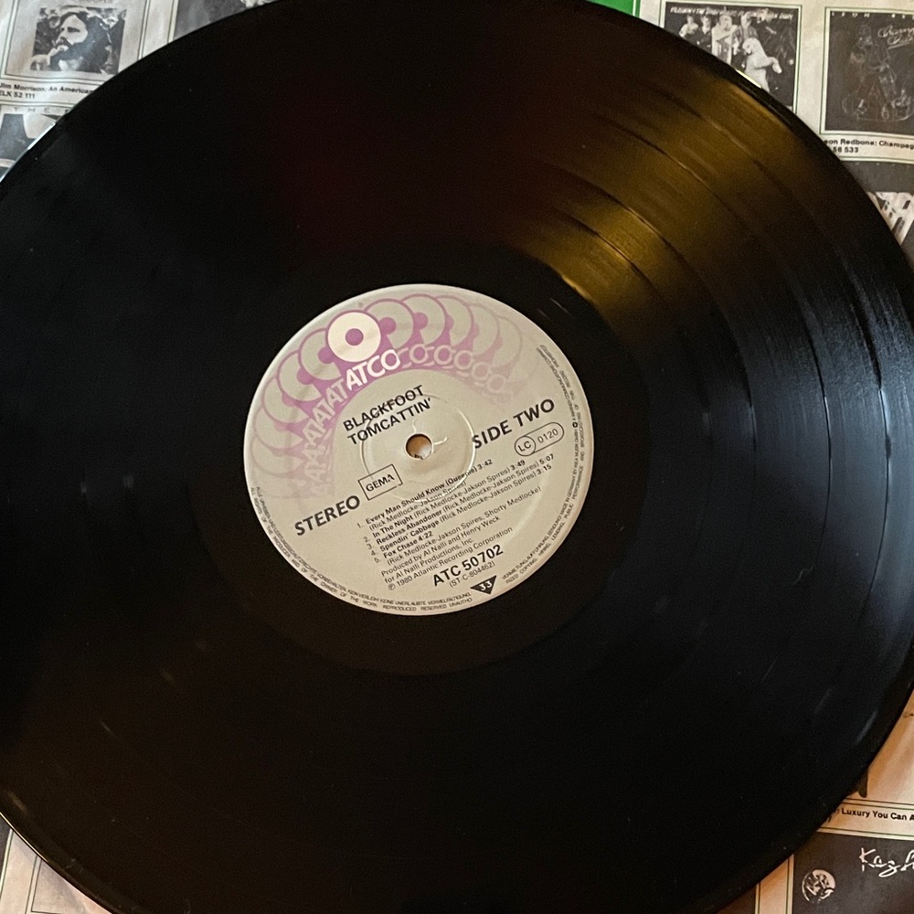 Vintage Blackfoot Vinyl Record - Bought in Germany 1980 - Picture 6 of 6
